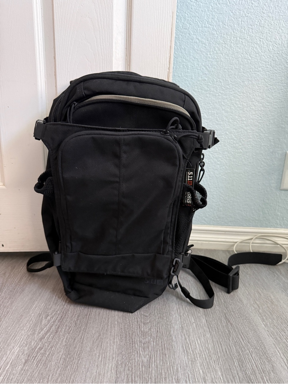 5.11 Tactical All Missions Pack 25L Black Backpack HEXGRID Laptop Travel Hiking - Picture 2 of 16